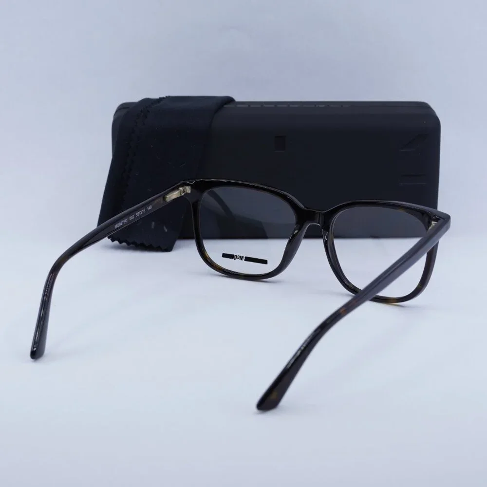 McQ by Alexander McQueen MQ0276O 002 Eyeglasses Havana 52mm Square Frame